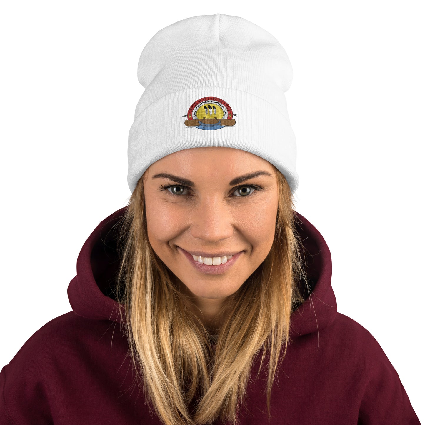 UMT Color Seal Embroidered Unisex Beanie