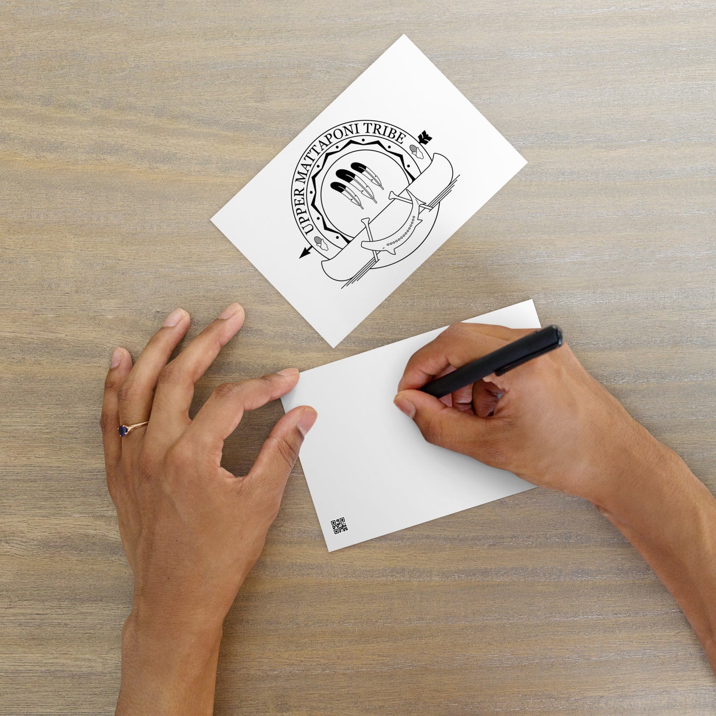 UMT Black Seal Postcard