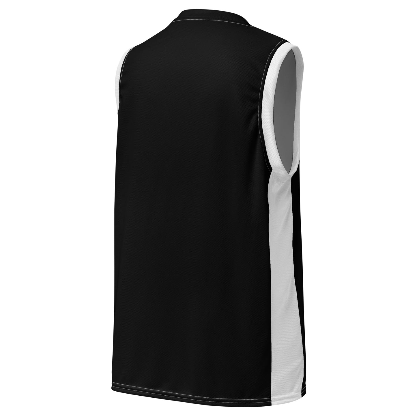 UMT Recycled Unisex Basketball Jersey (Black)